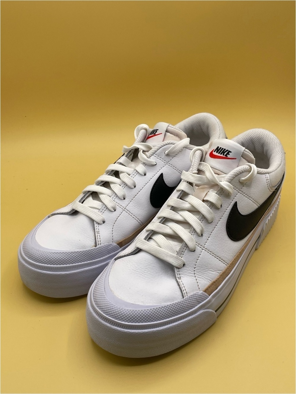 Nike Court Legacy Lift White/Black - Picture 4 of 4